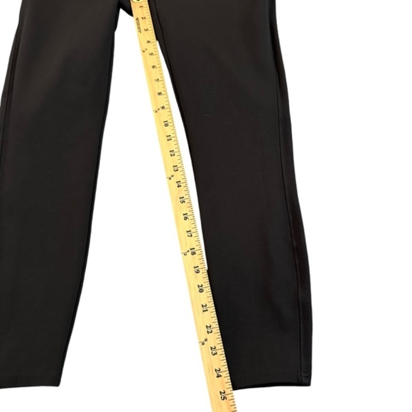 Spanx Ponte Ankle Leggings - 20264R Black M/M  Stretch High Waist Work Office - Picture 11 of 16